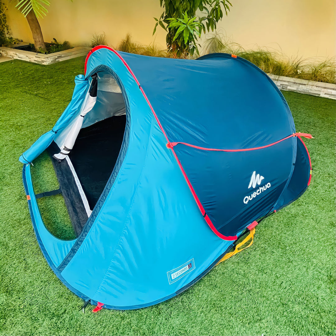 3 persoons tent quechua Tent – Quechua 3‑Person Pop‑Up – RENT – Kook